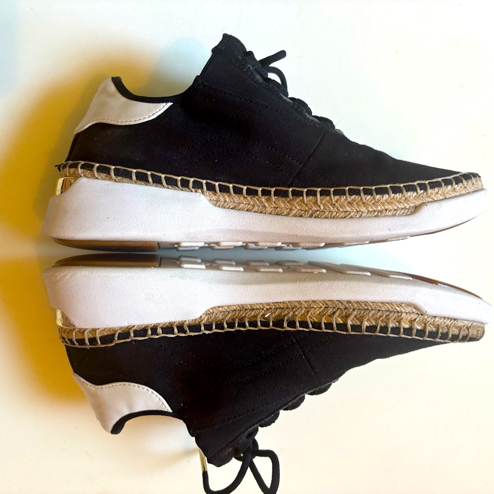 MICHAEL Michael Kors Black and White Espadrille Shoes